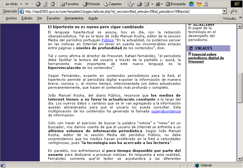 El  Batiscafo (C) (15-01-2004) / Pulse Aqu para Visitar su Web